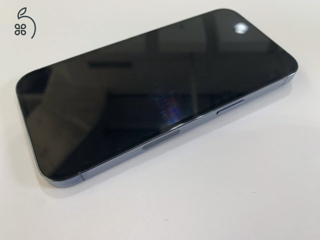 Megkimélt Apple iPhone 13 Pro 128GB, kártyafüggetlen, kék színben, 12 garanciával!
