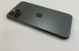 Kiváló állapotú Apple iPhone 11 Pro 64GB Space Grey, kártyafüggetlen, 97% Akku, garanciával!