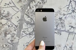 Eladó használt iPhone SE 2016 Space Gray 16GB-os 100% aksi 12 HÓ GARANCIA készülék / Kód: 4846/