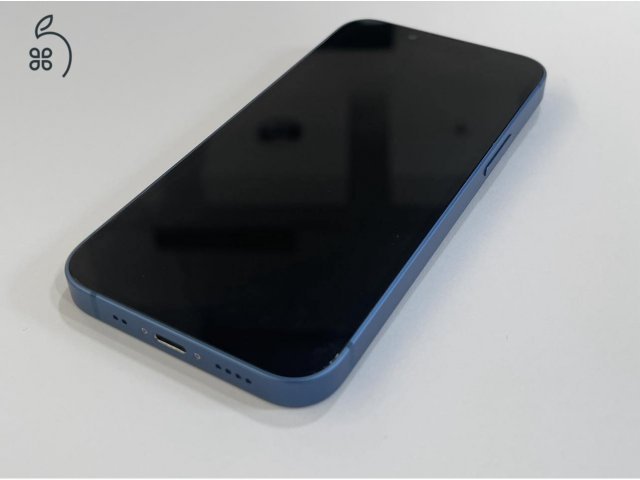 Újszerű állapotú Apple iPhone 13 Mini 128GB kártyafüggetlen, Kék színben, 12 hó garanciával! 