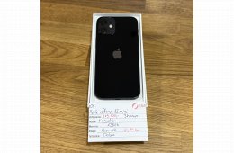 108. Apple iPhone 12 mini - Fekete - 128 GB  - új akku