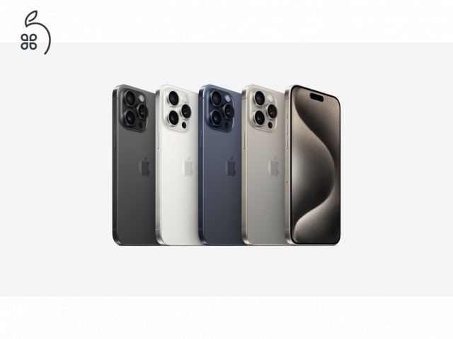BONTATLAN Új Iphone 15 PRO 128-512GB Független 1év Apple GARANCIA Deák Térnél Azonnal Átvehető.