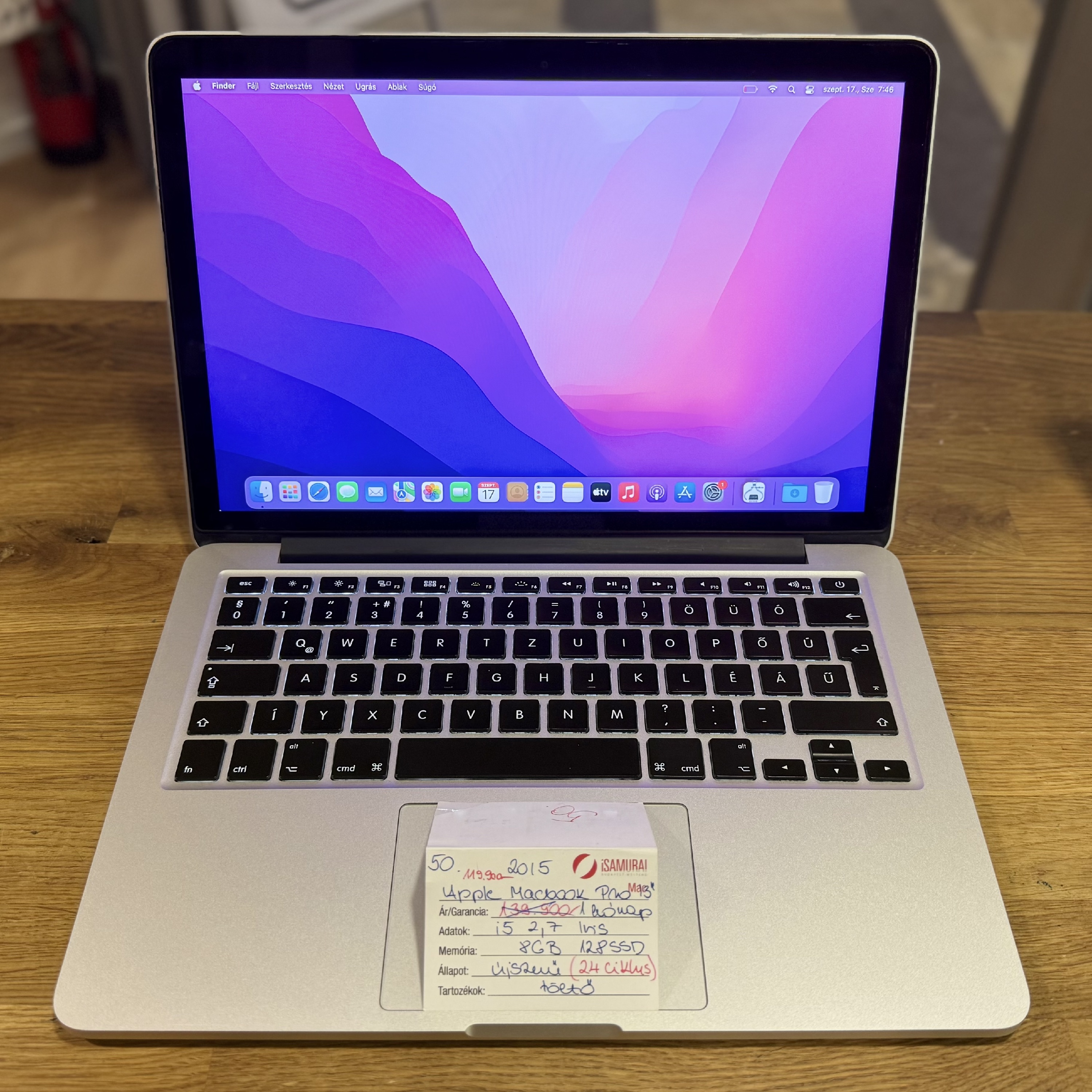 50. Apple MacBook Pro 13