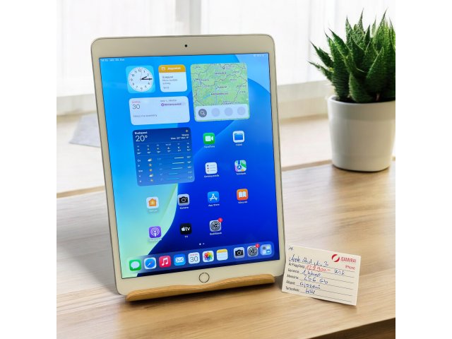 19. Apple iPad Air 3 - 256 GB - Ezüst - Újszerű