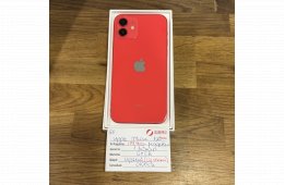 55. Apple iPhone 12 - 64 GB - (product)RED - Újszerű - ÚJ AKKU