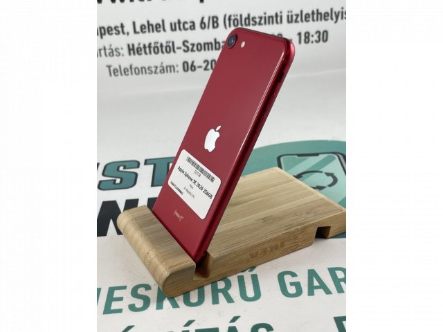 !! 1 ÉV GARANCIA !! Apple Iphone SE 2020 Piros 256GB – K2134 – 85% AKKU