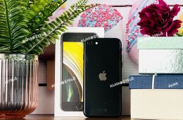 Eladó iPhone SE (2020) 128 GB Black szép állapotú 100% aksi 12 HÓ GARANCIA - 6717