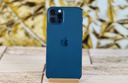 Eladó iPhone 12 Pro 128 GB Pacific Blue szép állapotú - 12 HÓ GARANCIA - S687