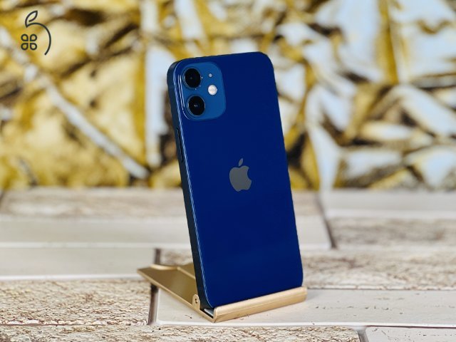 Eladó iPhone 12 Mini 64 GB Pacific Blue 100%aksi szép állapotú - 12 HÓ GARANCIA - V112