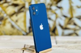 Eladó iPhone 12 64 GB Blue szép 100% aksi  állapotú - 12 HÓ GARANCIA - R7947