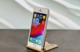 Eladó iPhone 5S 16 GB Silver szép állapotú - 12 HÓ GARANCIA - 7892