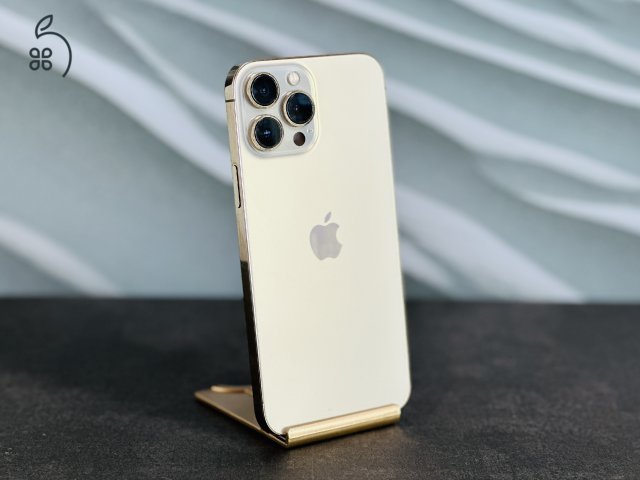 Eladó iPhone 13 Pro Max 256 GB Gold szép állapotú - 12 HÓ GARANCIA - 1366