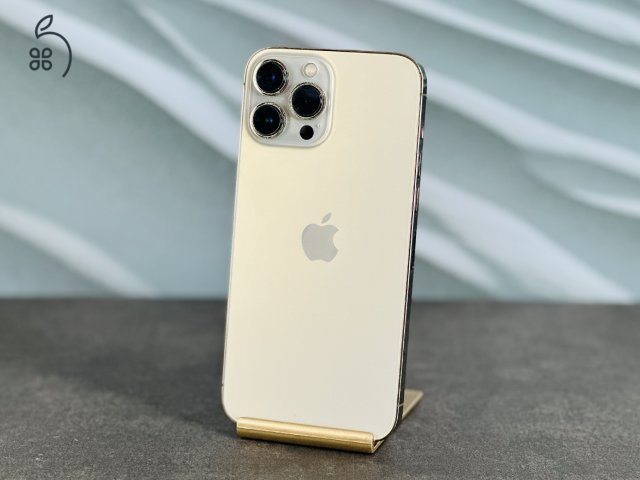 Eladó iPhone 13 Pro Max 256 GB Gold szép állapotú - 12 HÓ GARANCIA - 1366