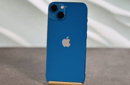 Eladó iPhone 13 128 GB Blue szép állapotú - 12 HÓ GARANCIA - 