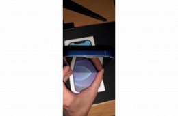 iPhone 12 64Gb Blue kártyafüggetlen, teljesen gyári, 86% akku