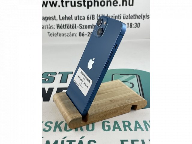 !! 1 ÉV GARANCIA !! Apple Iphone 13 Kék 256GB – K2436- AKKU 91%