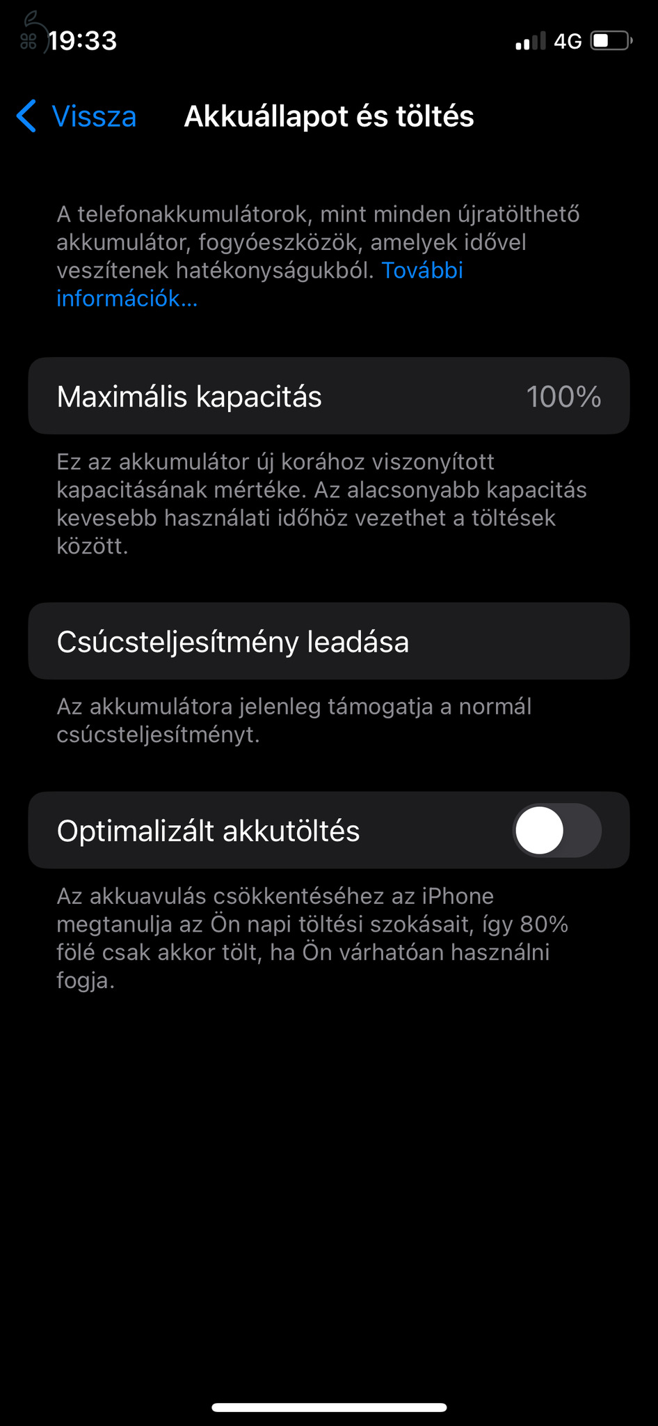 iPhone XS |100% GYÁRI AKKUMULÁTORRAL|