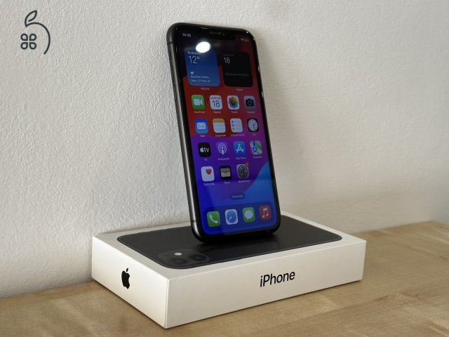 Apple iPhone 11 64GB - Black, újszerű