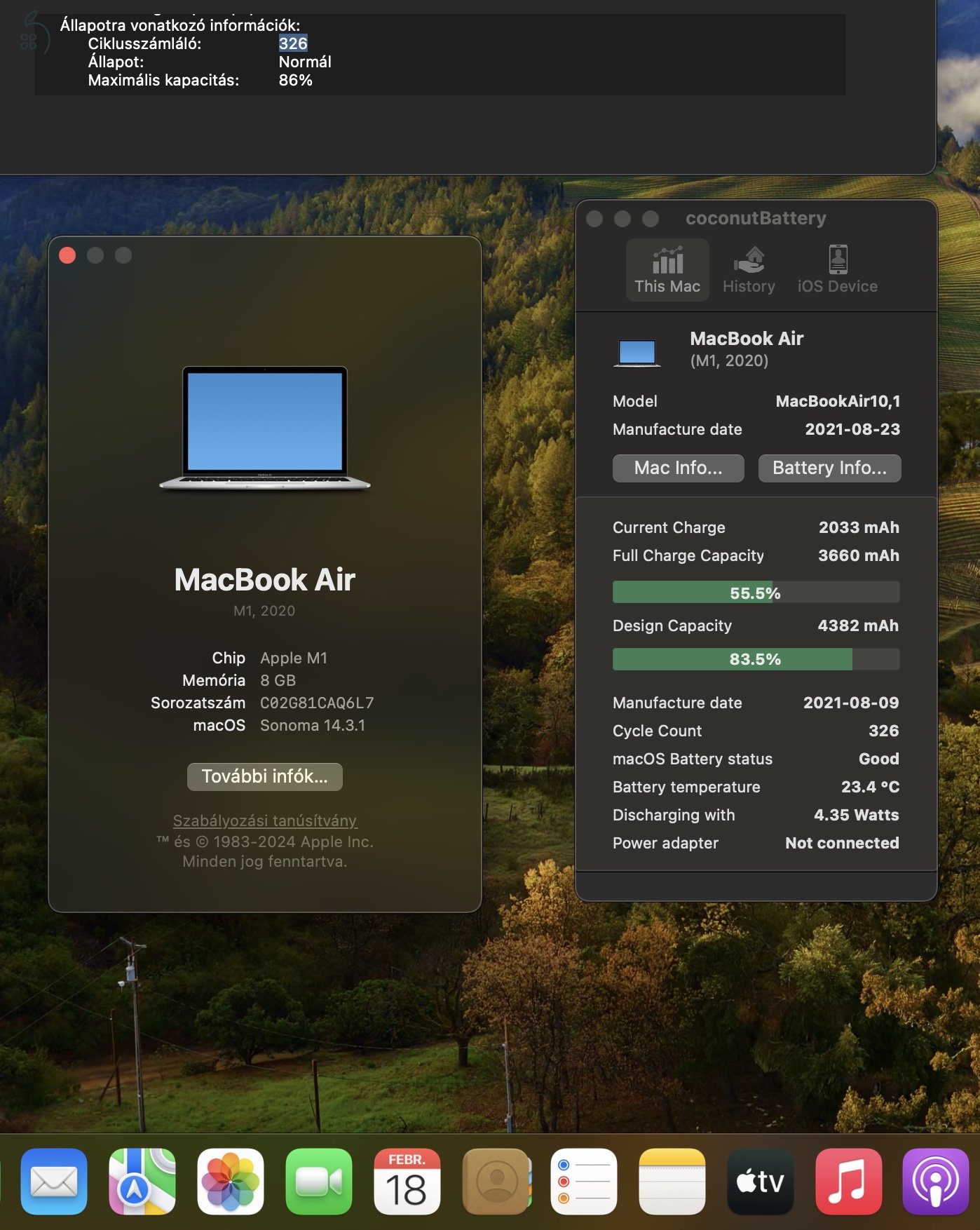 Macbook Air M1 8GB 256SSD