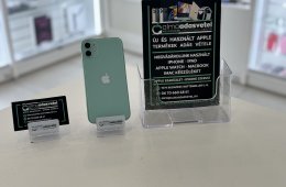 iPhone 11 128GB Zöld Független Mint Az Új/1 hónap gar./Akku 100%/p3231/