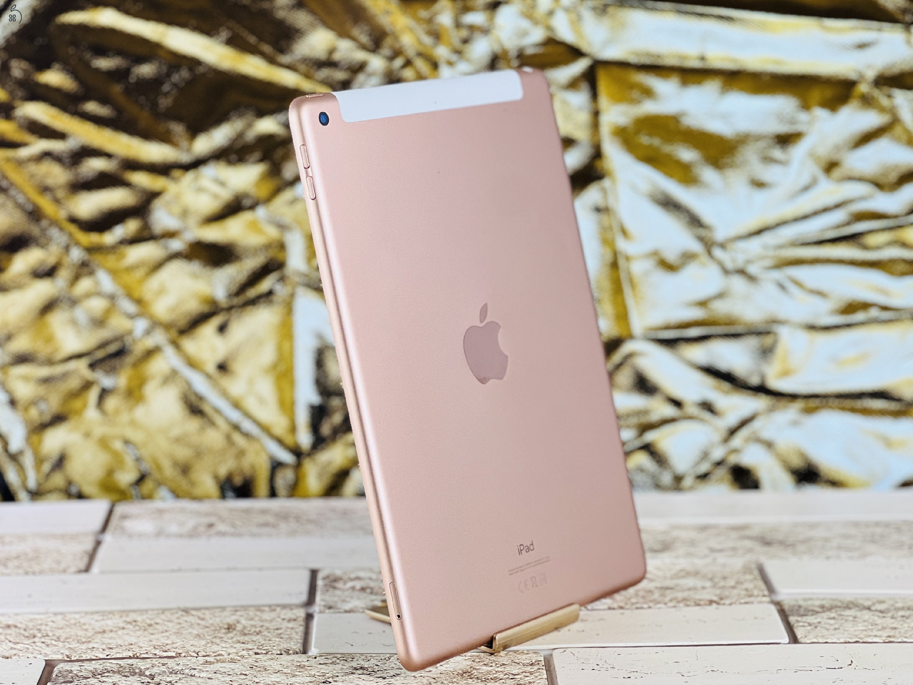 Eladó iPad 8th gen 10.2 Wifi +Cellular A2429 32 GB Gold szép állapotú - 12 HÓ GARANCIA számla -  7923