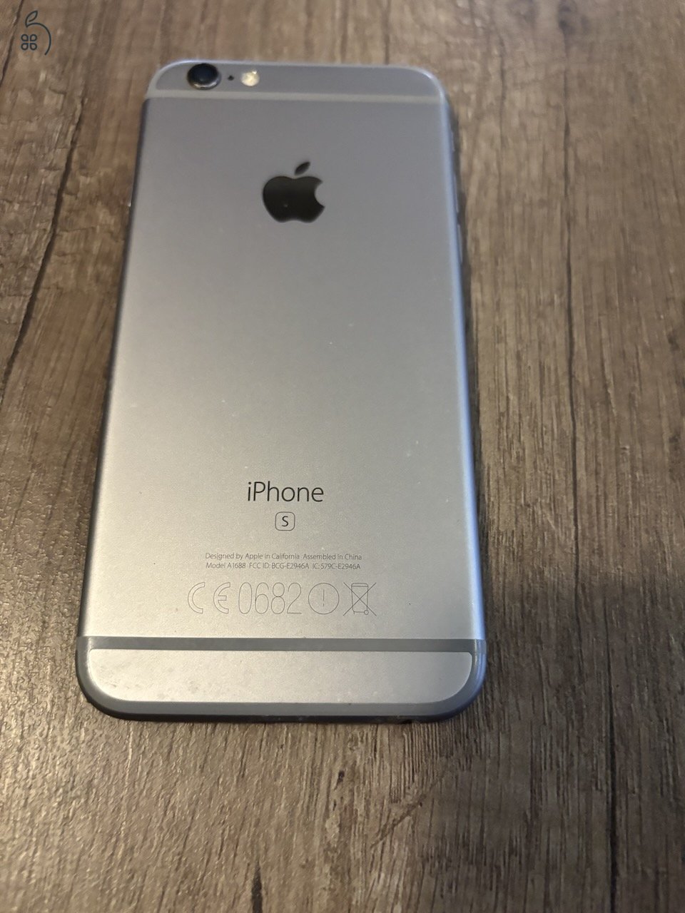 iPhone 6S space gray 64 GB, 100% akku