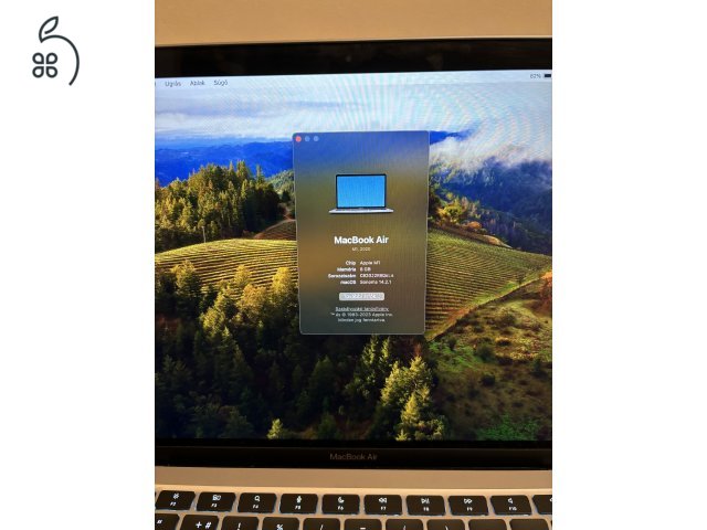 Eladó Apple MacBook Air 13'' Retina (M1 2020)