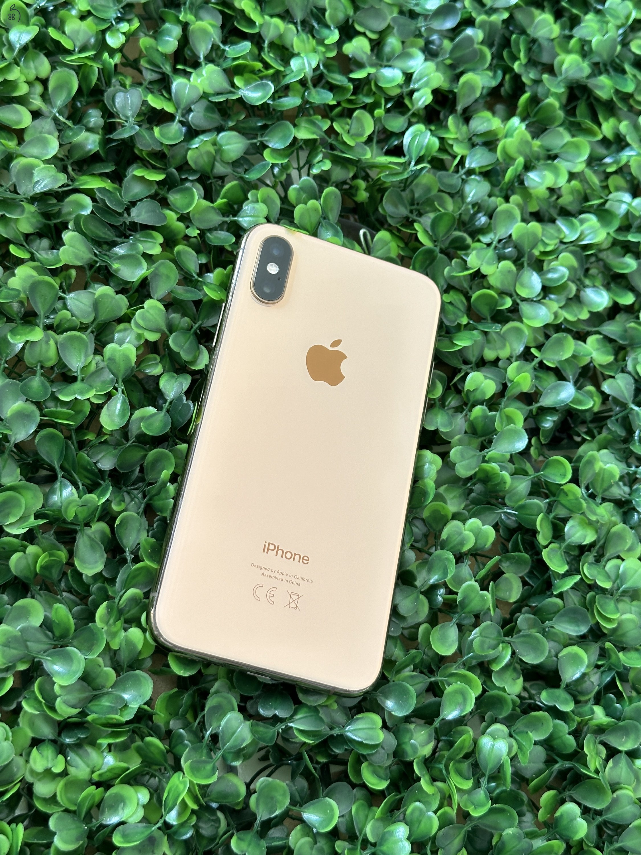 Eladó iPhone XS 64 GB Gold szép állapotú - 12 HÓ GARANCIA - 081