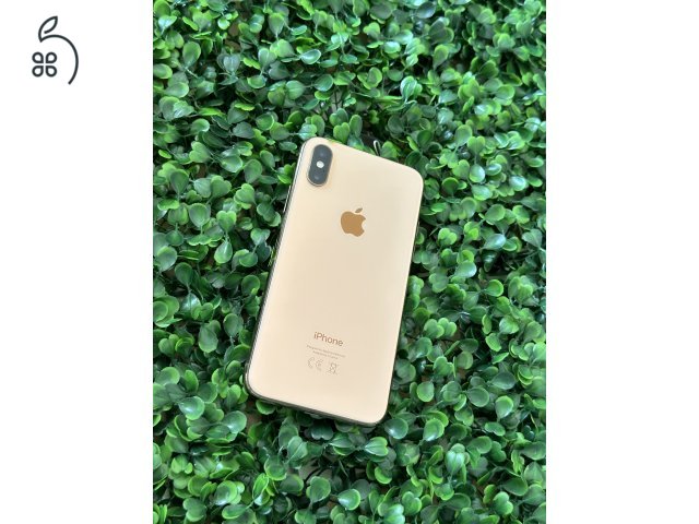 Eladó iPhone XS 64 GB Gold szép állapotú - 12 HÓ GARANCIA - 081