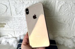 Eladó iPhone XS Max 64 GB Gold szép állapotú - 12 HÓ GARANCIA - 1149