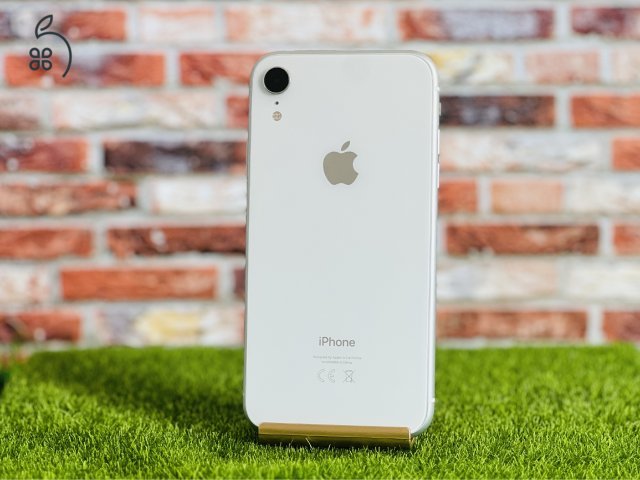 Eladó iPhone XR 64 GB White szép állapotú - 12 HÓ GARANCIA - 4484
