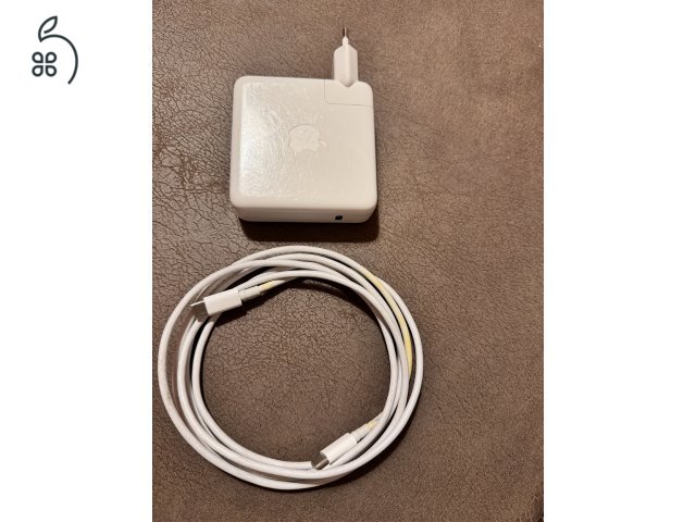Apple MacBook GYÁRI 87W USB-C hálózati töltő+kábel