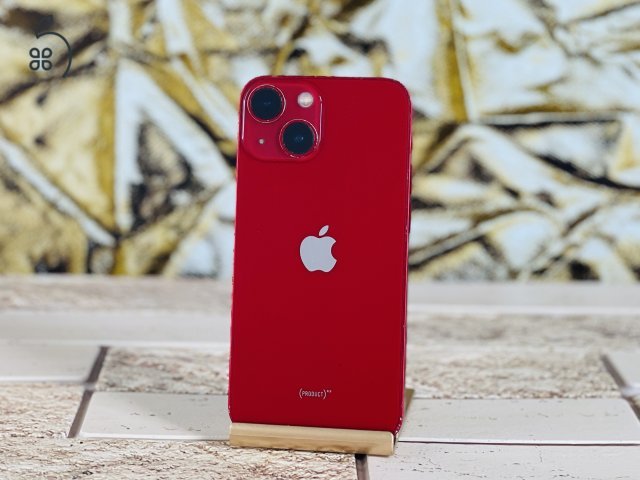 Eladó iPhone 13 Mini 128 GB PRODUCT RED szép állapotú - 12 HÓ GARANCIA - S224