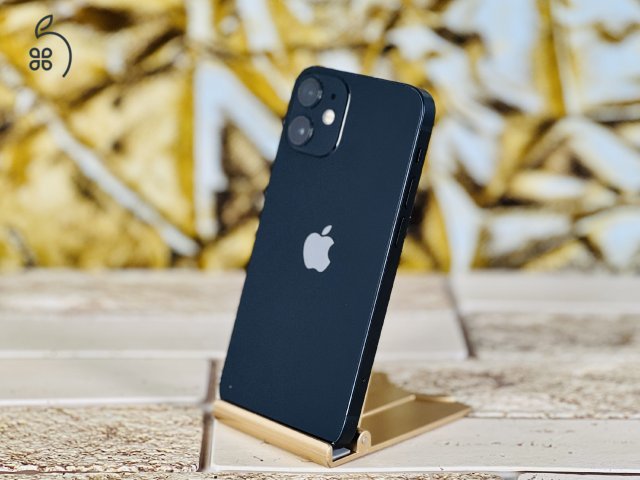 Eladó iPhone 12 Mini 64 GB Black szép állapotú - 12 HÓ GARANCIA - 077