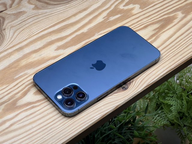 iPhone 12 Pro Max Pacific Blue 128GB Garanciával Számlával Aksi 100%