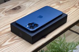 iPhone 12 Pro Max Pacific Blue 256GB Garanciával Hibátlan működés