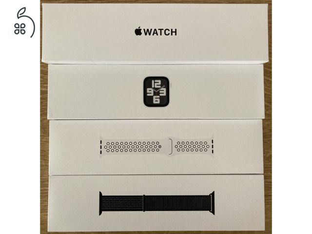 Apple Watch SE (2nd Gen) (Nike) 40mm Silver Aluminum GPS
