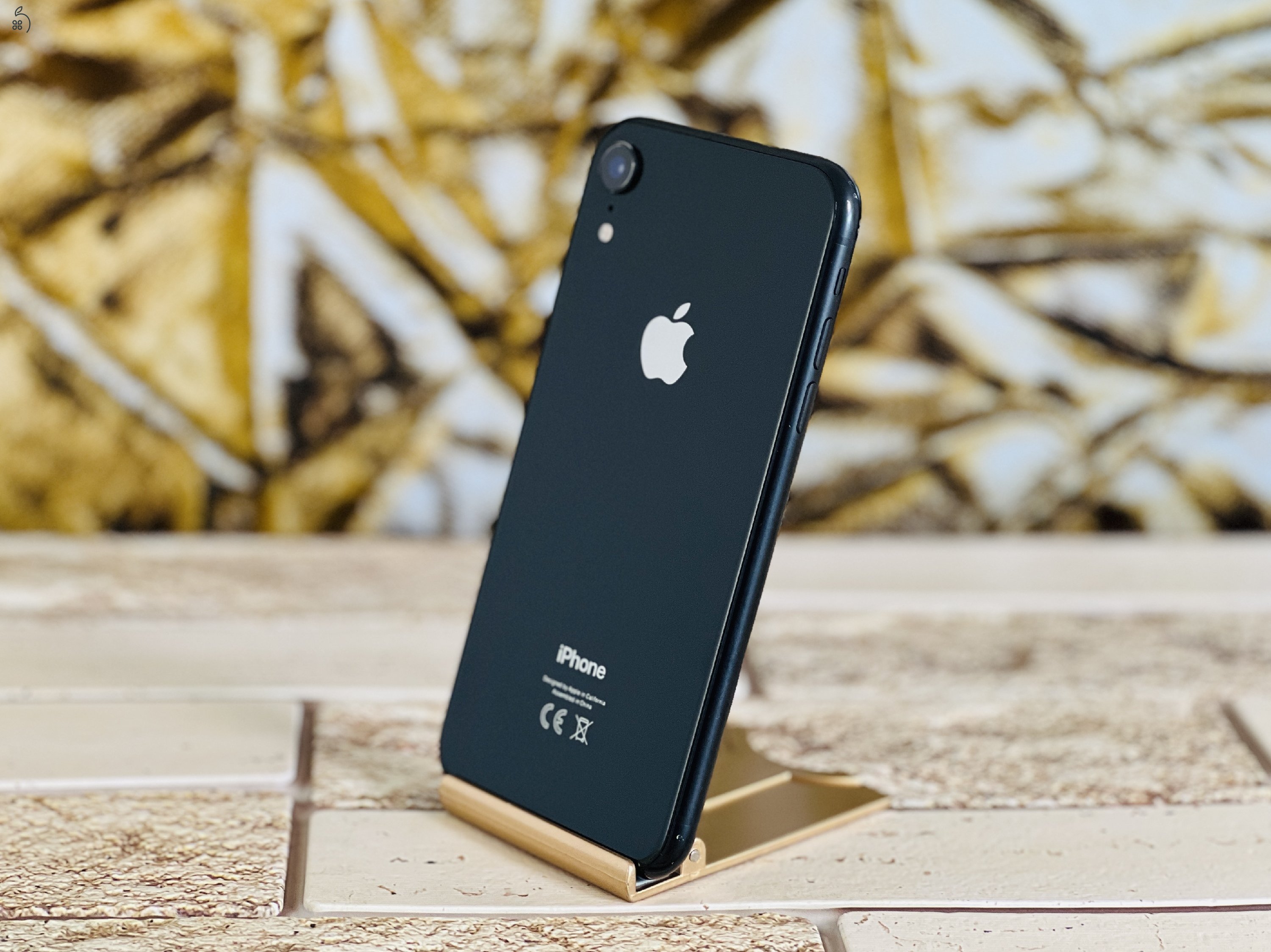 Eladó iPhone XR 128 GB Black szép állapotú - 12 HÓ GARI - L4980