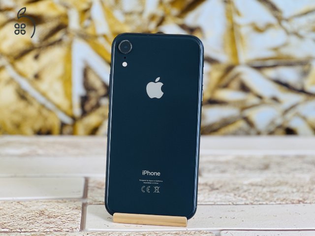 Eladó iPhone XR 128 GB Black szép állapotú - 12 HÓ GARI - L4980