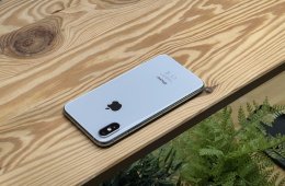iPhone XS Silver 64GB Garanciával Hibátlan működés Aksi 100%