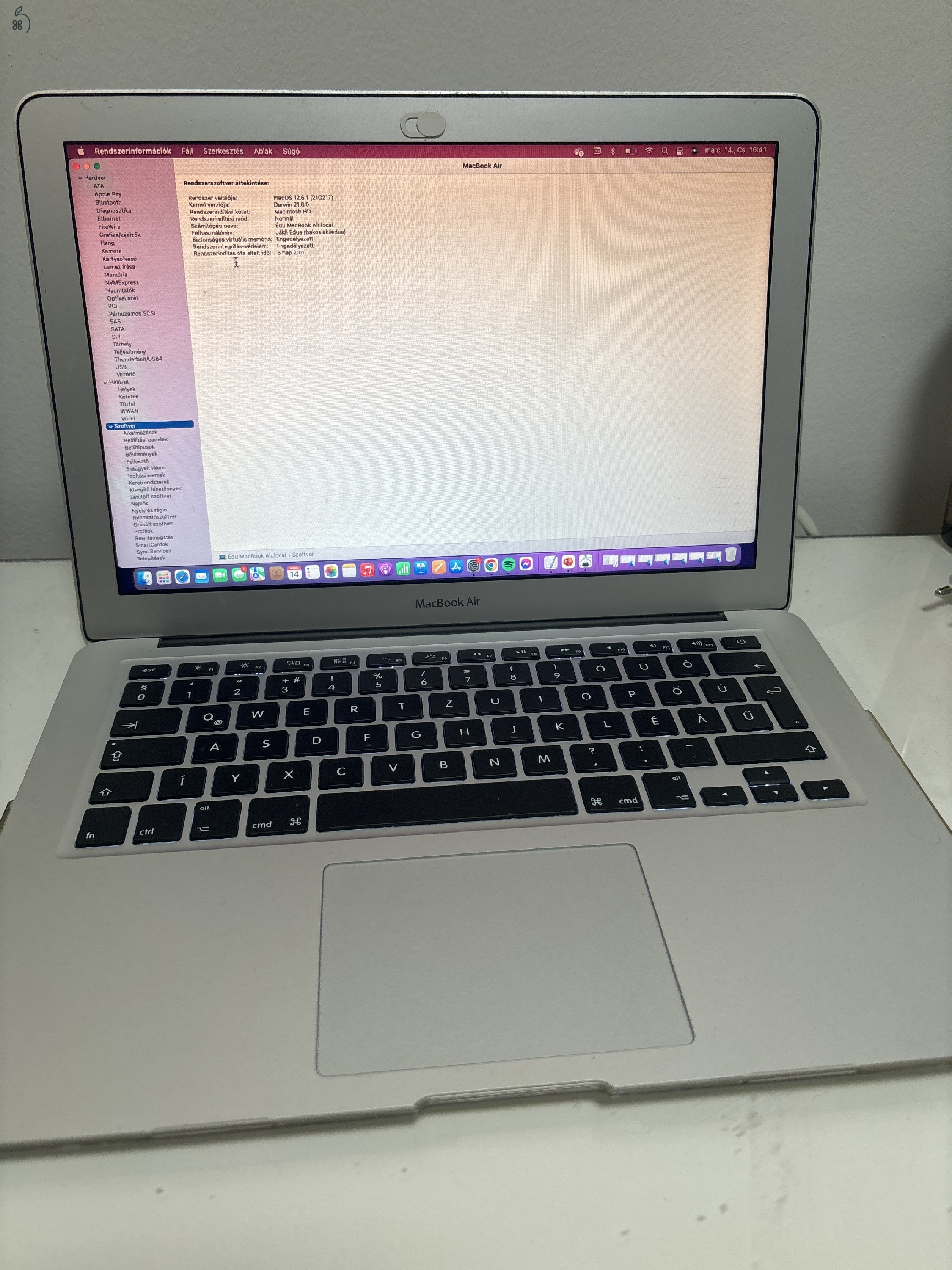 MacBook Air 2017, 128GB