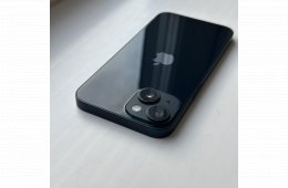 iPhone 14 128GB Midnight -1 ÉV GARANCIÁVAL, Kártyafüggetlen, 90% akkumulátor