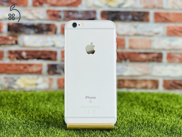Eladó iPhone 6s 32 GB Silver 100% aksi szép állapotú - 12 HÓ GARANCIA - 4383