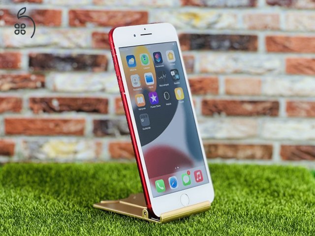 Eladó iPhone 7 Plus 256 GB PRODUCT RED 100% aksi szép állapotú - 12 HÓ GARANCIA - 4671