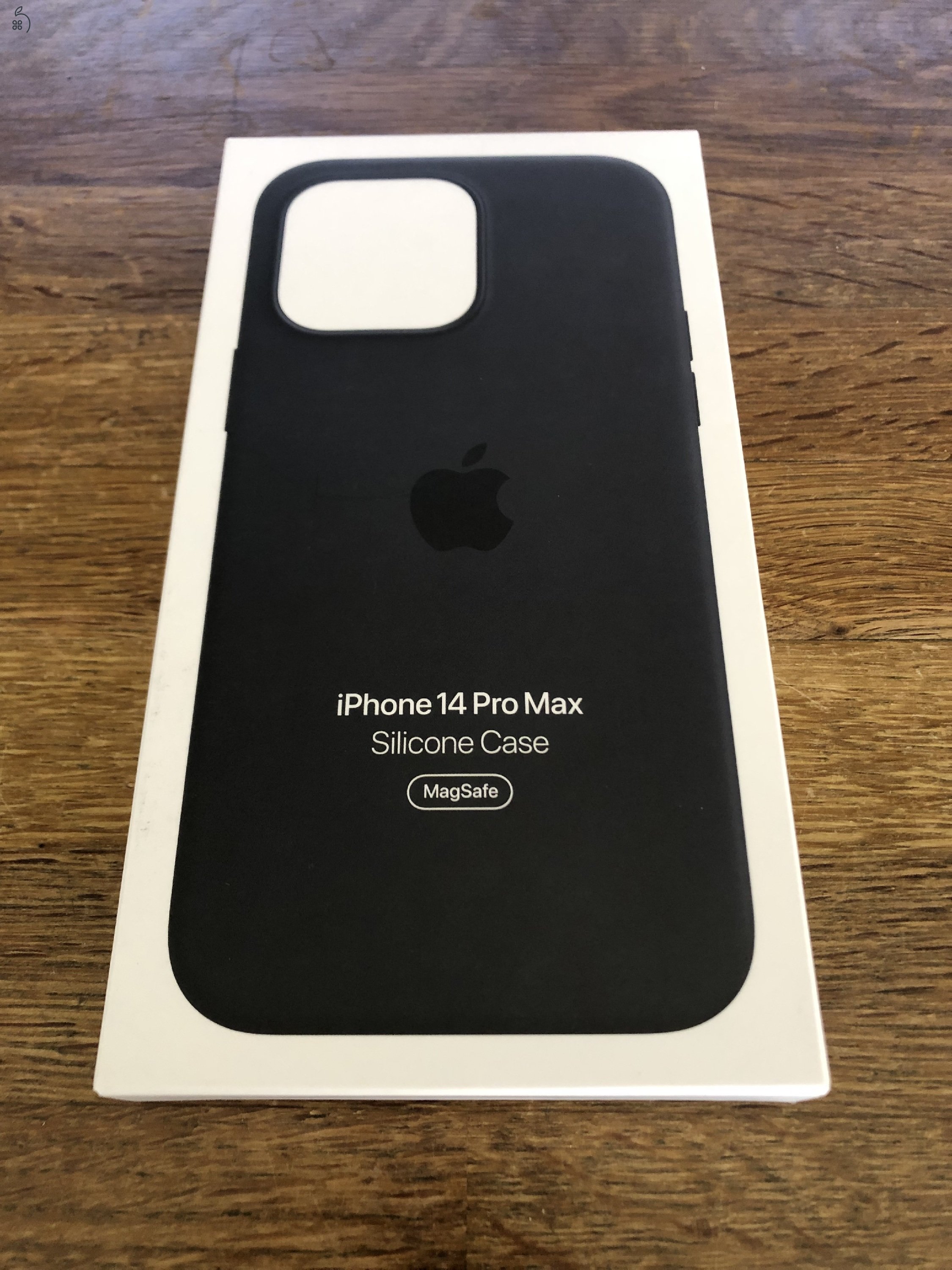 iPhone 14 Pro Max Magsafe szilikon tok (Fekete) - Csak 1db!