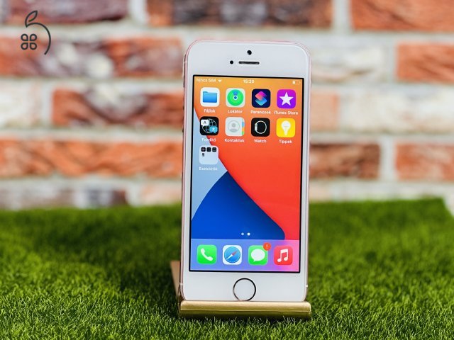 Eladó iPhone SE (2016) 64 GB Rose Gold szép állapotú - 12 HÓ GARANCIA - 7890