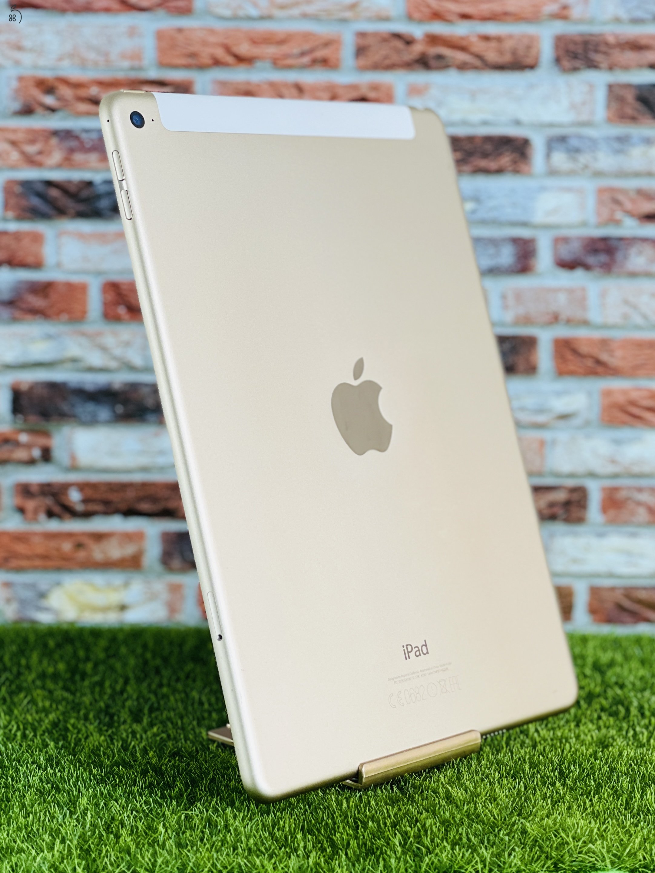Eladó iPad Air 2th gen 9.7 Wifi +Cellular A1567 128 GB Gold szép állapotú - 12 HÓ GARI - 7079