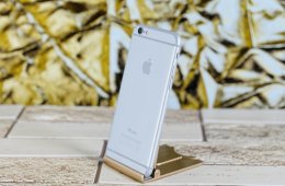 Eladó iPhone 6 16 GB Silver 100% aksi szép állapotú - 12 HÓ GARANCIA - 4382