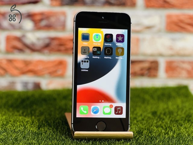 Eladó iPhone SE (2016) 32 GB Space Gray 100% aksi szép állapotú - 12 HÓ GARANCIA - 4906