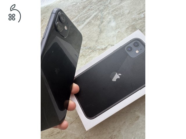 iPhone 11 64GB Fekete (Használt)